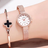 GEDI Women Watch Top Brand Luxury 2019 Rose Gold Woman Ladies Women's Bracelet Watch Wristwatch reloj mujer