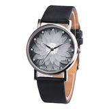 New Fashion Ladies Watch Women Flower Casual Leather Analog Quartz Wrist Watches Quartz Clock Gifts Relogio Feminino reloje 2019