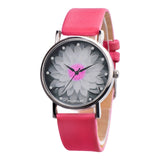 New Fashion Ladies Watch Women Flower Casual Leather Analog Quartz Wrist Watches Quartz Clock Gifts Relogio Feminino reloje 2019