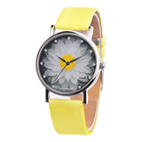 New Fashion Ladies Watch Women Flower Casual Leather Analog Quartz Wrist Watches Quartz Clock Gifts Relogio Feminino reloje 2019