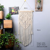 large  tapestry nordic V macrame wall hanging  wedding decoration handmade  room decoration party gift for women