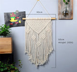 large  tapestry nordic V macrame wall hanging  wedding decoration handmade  room decoration party gift for women