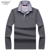 Autumn and winter Brand  New  Polo Shirt Men's Fashion Men's Polo Shirt Long Sleeve Casual Shirts Plus Size Men's S-10XL shirts