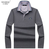 Autumn and winter Brand  New  Polo Shirt Men's Fashion Men's Polo Shirt Long Sleeve Casual Shirts Plus Size Men's S-10XL shirts