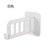 GUANYAO foldable Key Decorative Hooks Multi-function Door Hooks strong adhesive hanger storage rack coat hooks Creative Solid